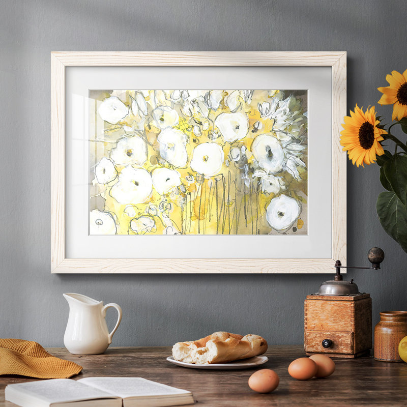 «Heirloom Treasure I», impression sur papier, Blanc, H 18 po x l 26 po x P 1,5 po
