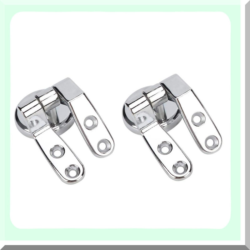 Ultimate Seat Fix Kit: Complete Hinge & Screw Set with Installation Accessories