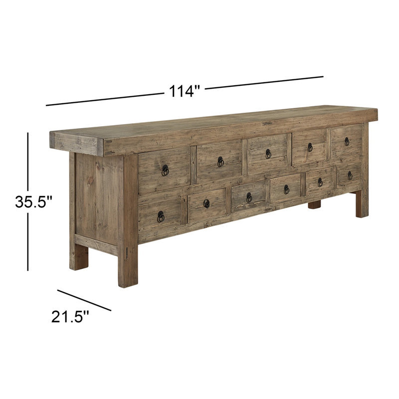 11 - Drawer Solid Wood Dresser