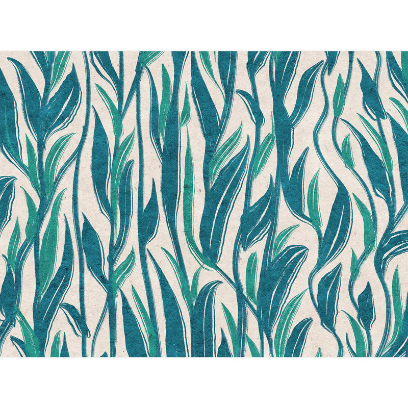 Bordure florale pelez et collez, L 108 po x l 144 po