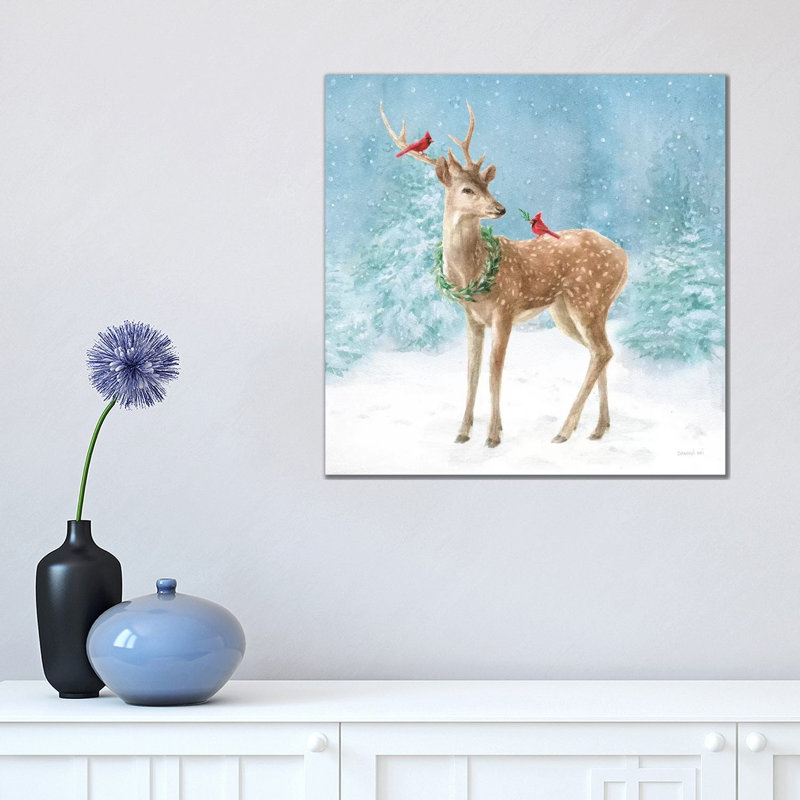 Woodland Celebration III by Danhui Nai - Wrapped Canvas Painting, 45.72 cm H x 45.72 cm W