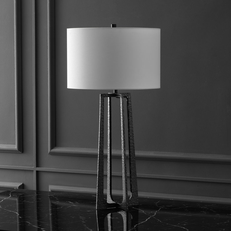 Pollyanna Metal Base Table Lamp, Black