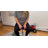 Nahas Adjustable Height Ergonomic Lab Stool Saddle Stool With Wheels, Swivel Adjustable Rolling Stool For Beauty Salon Spa Clinic Home And Office