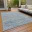 Tapis intérieur / extérieur bleu lavable à la machine 9 pi x 12 pi ACN1634-104235804