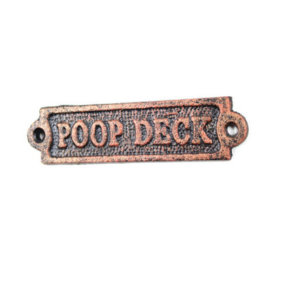 Décoration murale poop deck de terrasse côtière