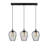 3 - Light Kitchen Island Geometric Pendant