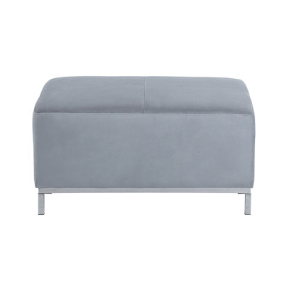 Frances 95cm Wide Velvet Rectangle Footstool Ottoman