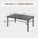 Alyah Rectangular Metal Dining Table