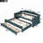 Wood Platform Bed With Trundle And 2 Drawers-1383295621-1383295616
