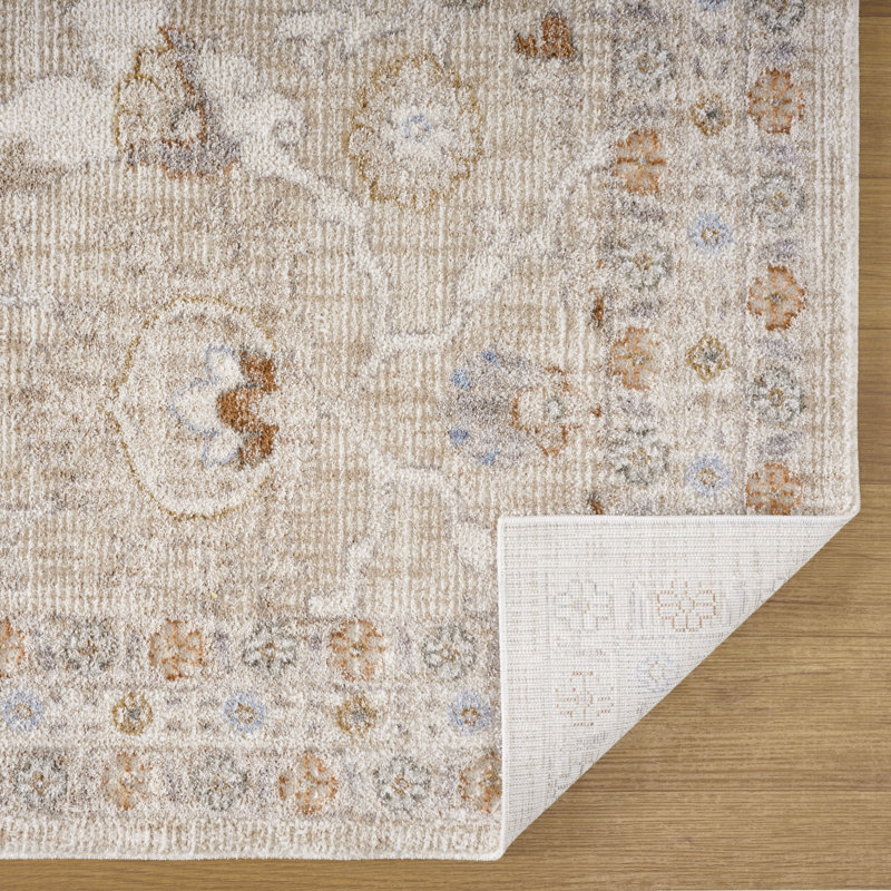 Tapis rétro Elysian, Crème, Rectangle 9'11" x 13'2"