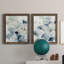 Indigo Ginkgo I - peinture sur toile 2 pièces-188328418-188328423