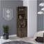 Armoire de bar 8 tablettes à 2 bouteilles brun foncé-1043169780
