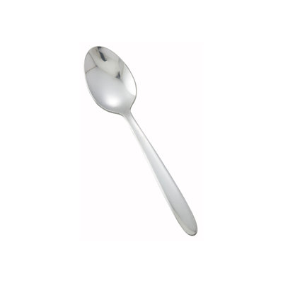 Flute Stainless-Steel Teaspoon, Heavyweight, 6.5" (12 Pack)