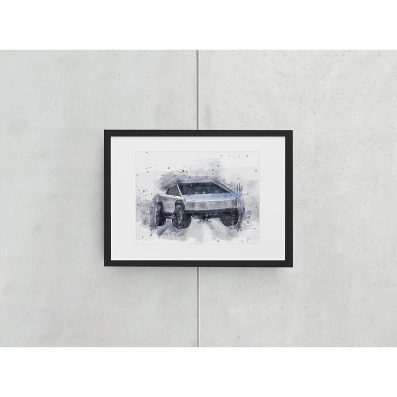 Cybertruck - Single Picture Frame Print