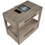Taupe Oak 2-drawers Nightstand