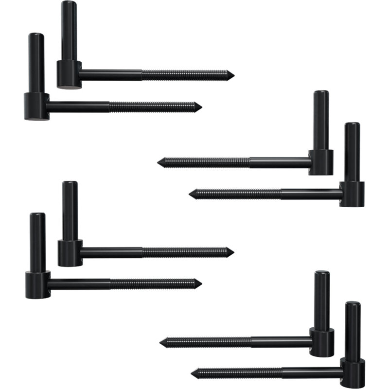 Ensemble de volets SteelTek Lag Pintel, pour hauteurs de 60 à 80 po (comprend 4 paires de pintels)
