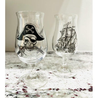 The Buccaneer Collection Rum Glass 190Ml Set/2