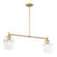 Luminaire suspendu à 2 lumières Frostia-273393280