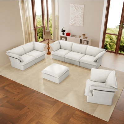 Canapé modulaire modulaire 4 pièces 4 pièces
