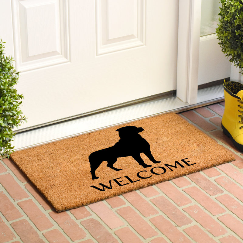 Bilmar Non-Slip Outdoor Doormat, 0.6" L x 29" W x 17" D