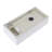 White Rectangular Ceramic Sink - Wall Mount, 14.34X7.07 Inch, Stain , Faucet Hole Available Bathroom Mounted White, Rectangular,