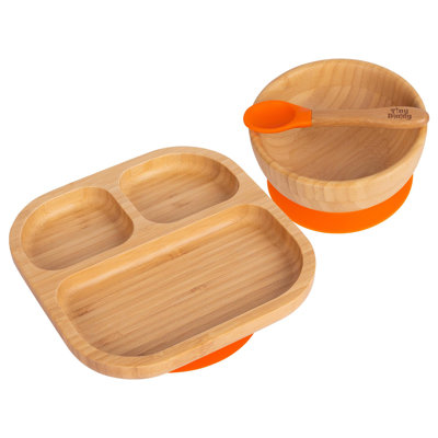 Tiny Dining - Children's Bamboo Suction Dinner