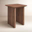 Table d'appoint 20 po Benson en noyer