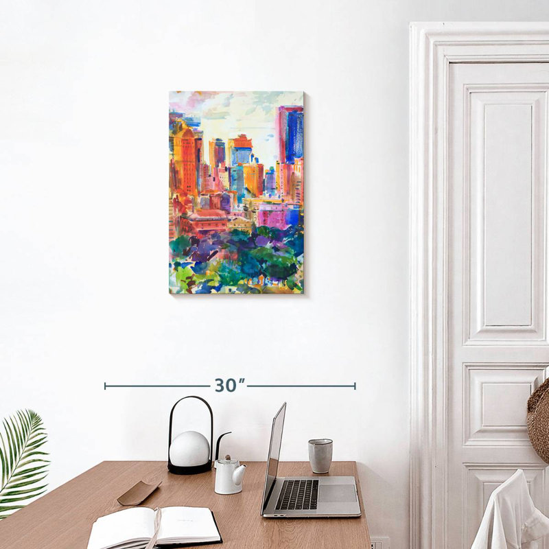 Aime Central Park West, 24" H x 16" W