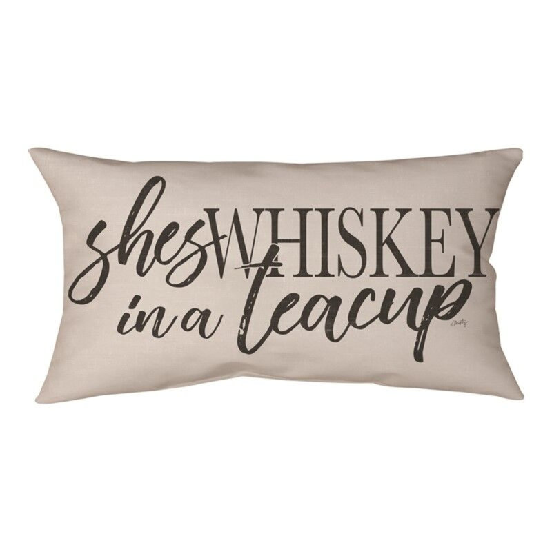 Coussin lombaire manuel 17 po x 9 po Shes Whisky
