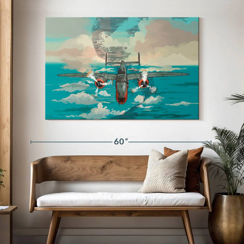 Mehar avion au-dessus de la mer