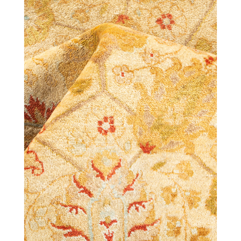 Classic One-of-a-Kind 4' 2" X 6' 2" Hand Knotted Area Rug