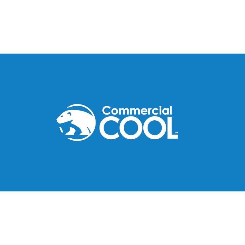 Commercial Cool 16-Inch White Wall Fan with Remote Control