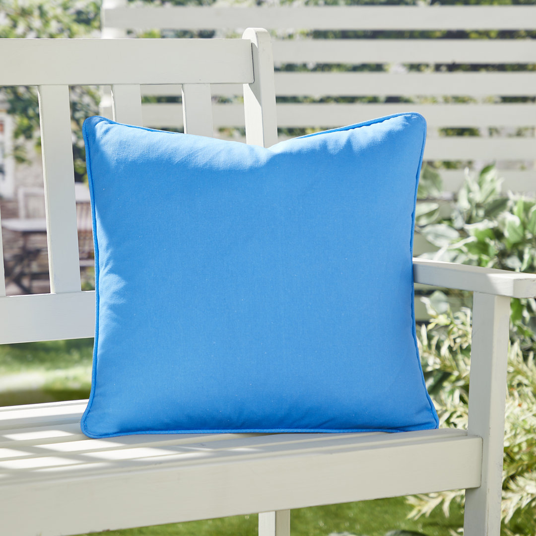 Plain Outdoor Indoor / Outdoor Square Throw Pillow Cover