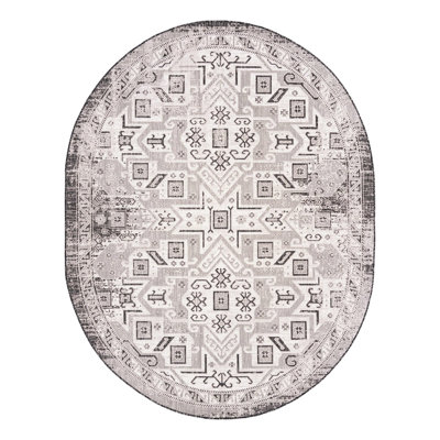 Tapis intérieur / extérieur bleu Alucard Southwestern