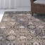 Empress Wool Damask Area Rug in Green-1580632657