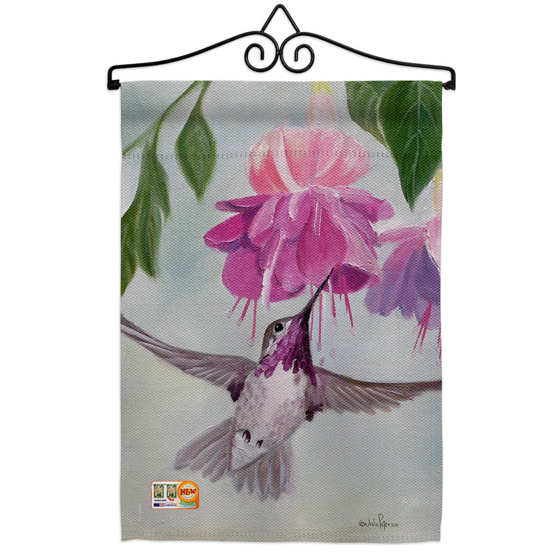 Double Sided 18.5'' H x 13'' W Polyester Animal Flag Set