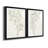 Spindle Spring I - Matted and Framed Under Acrylic Glass, Set of 2, Large Living Room Wall Art-465032724-465032720