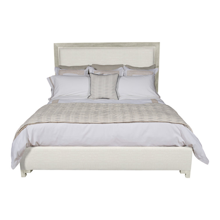 Louise/Lawrence King Upholstered Low Profile Panel Bed