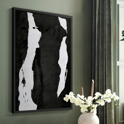 Abstrait, encadré, reproduction encadrée