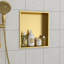Niche de douche en acier inoxydable 15 po x 13 po-116205670