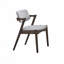 Ensemble de chaises de salle à manger de style Mid-Century 2 pièces