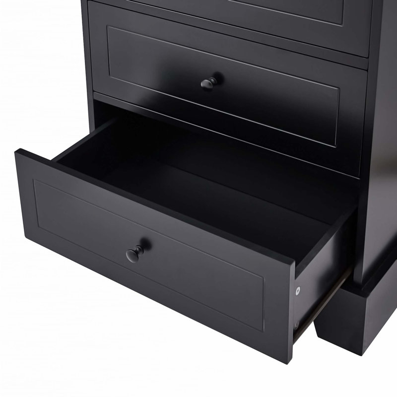 Line Cabinet With Adjustable Shelf, White