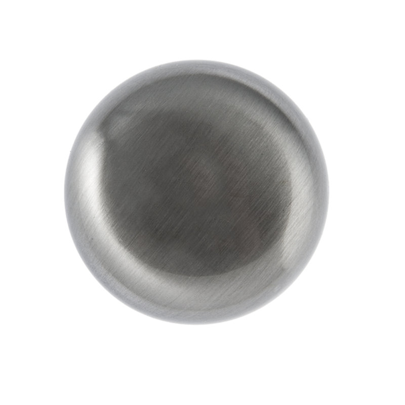 Poignée champignon 1 1/4 po Jackson, Nickel satiné