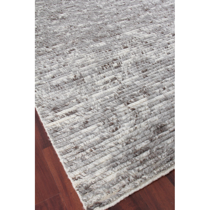 Kaza Wool Striped Area Rug, Rectangle 10' x 14'