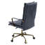 Chaise de bureau en cuir., Chaise de bureau rembourrée Chaise de bureau Fuzzy