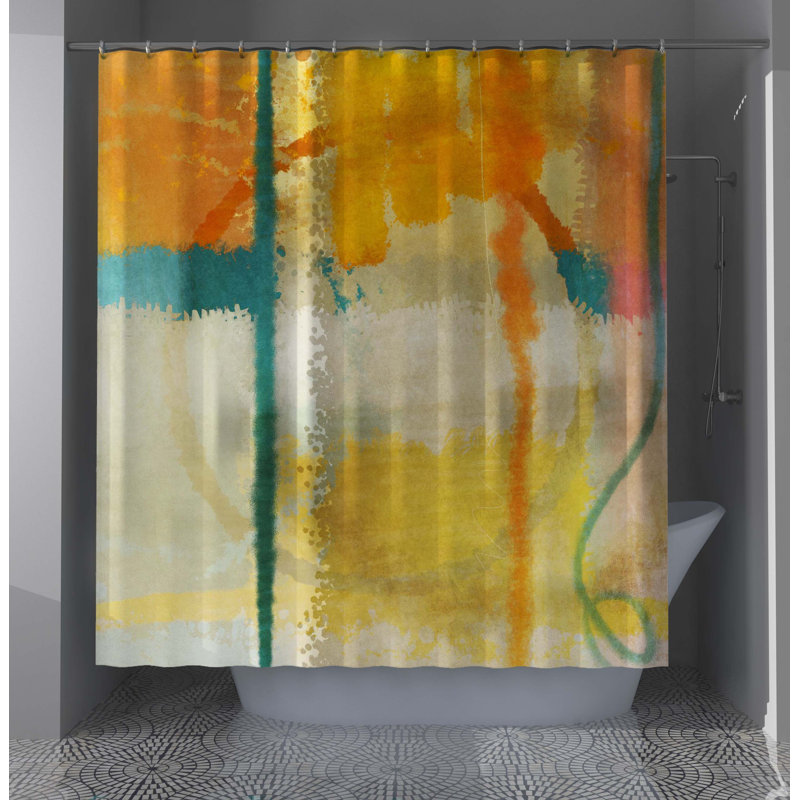 Discerning Tingle Designer Shower Curtain