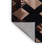 Machine Washable Checkered Black Area Rug-2033830180
