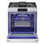 Cuisinière à gaz et à convection coulissante LG