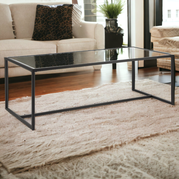 Pico Glass Top Coffee Table