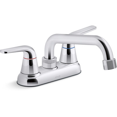 Robinet de lavabo utilitaire à deux poignées Jolt avec bec 3/4